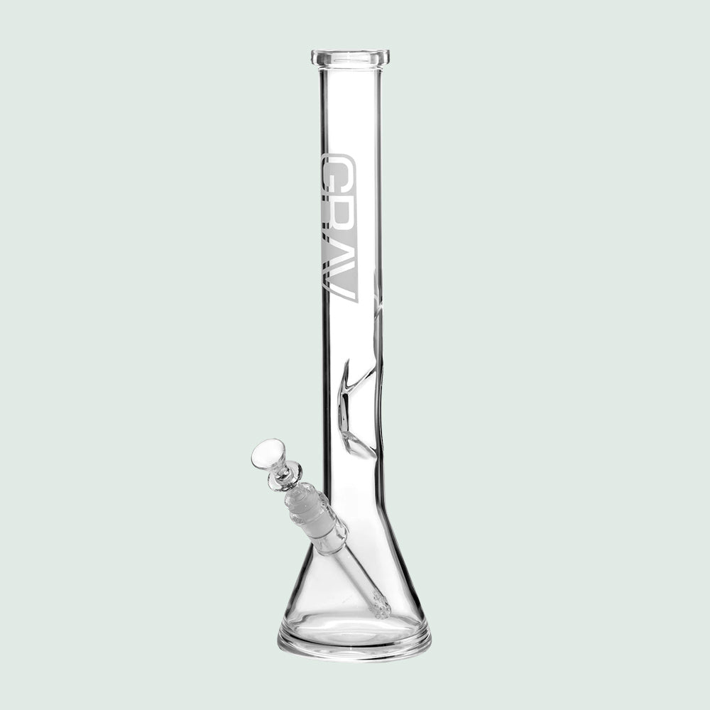 GRAV® CLEAR BEAKER BASE  - Bong (Large)